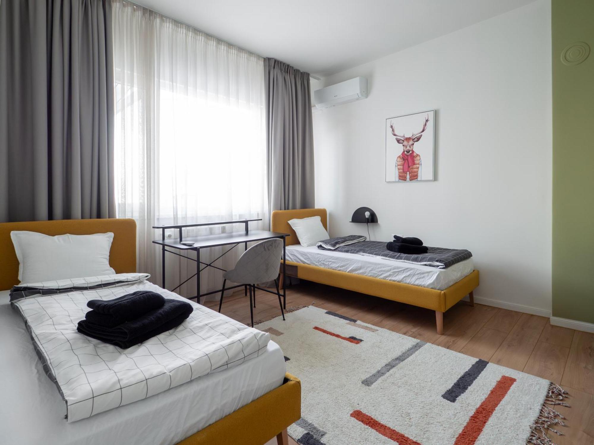 Central Apartment Parking Two Bedrooms Sky Terrace Sofia Eksteriør billede